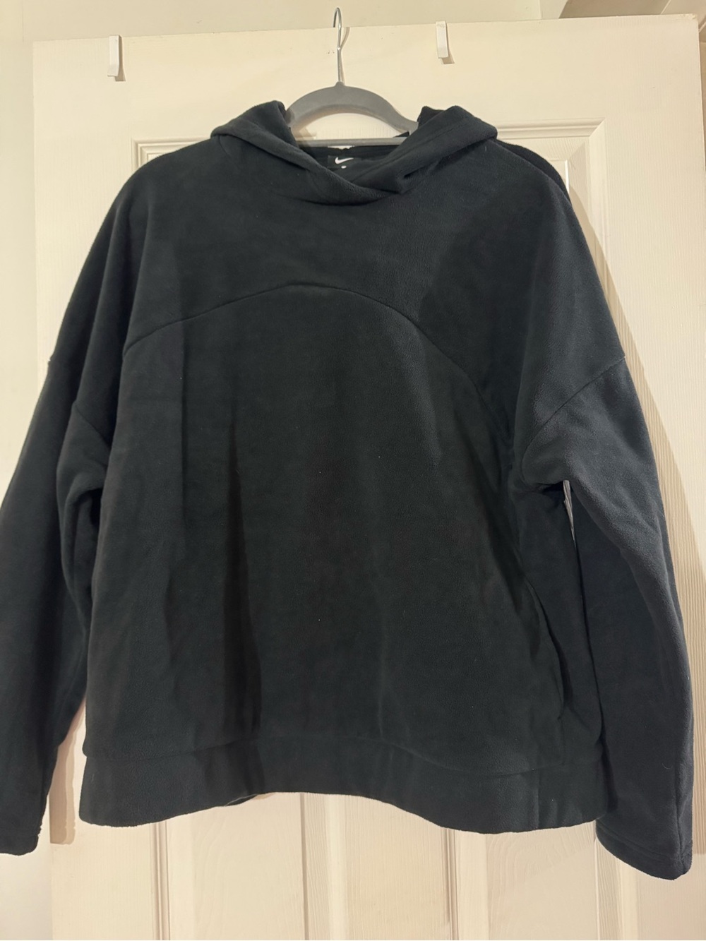 Nike Black Loose Fit Hooded Sweatshirt